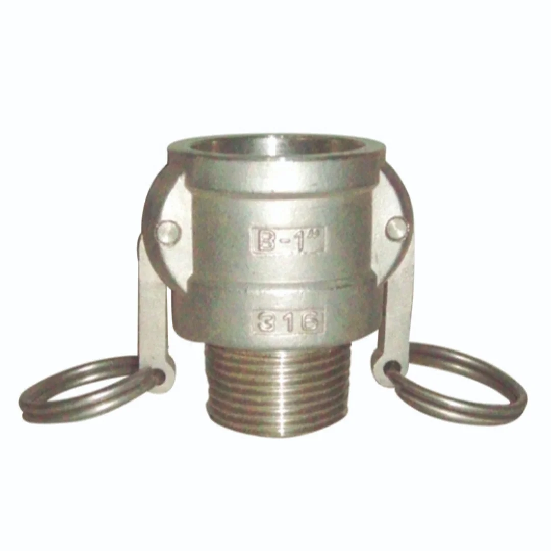 MARINE QUICK COUPLINGS B COUPLER - MALE  - Marine Valves showing detailed view with specifications and design features in realistic presentation